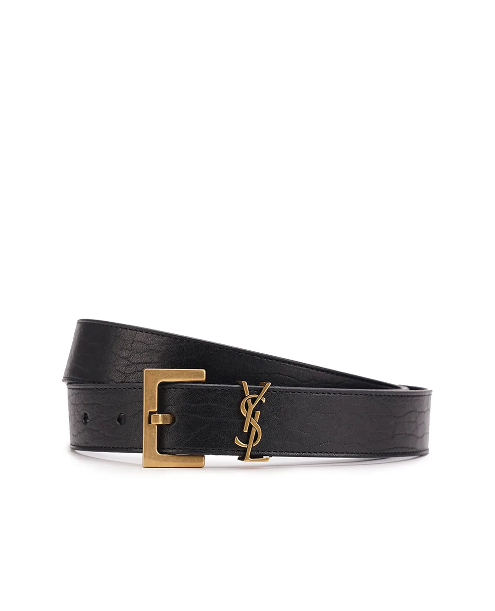 Ремень Saint Laurent 784193-AACYT, черный цвет • Купить в интернет-магазине Kameron