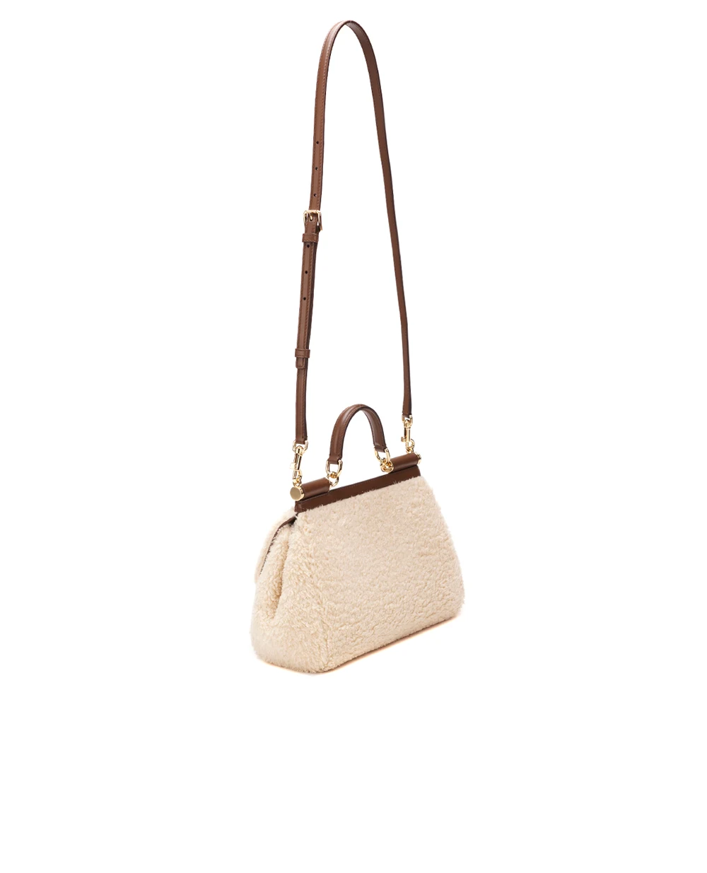 Сумка Sicily Large Dolce&Gabbana BB6002-AN416, бежевый цвет • Купить в интернет-магазине Kameron