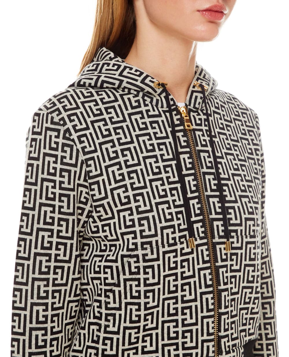 Худи Balmain WF1JX000J193, разноцветный цвет • Купить в интернет-магазине Kameron