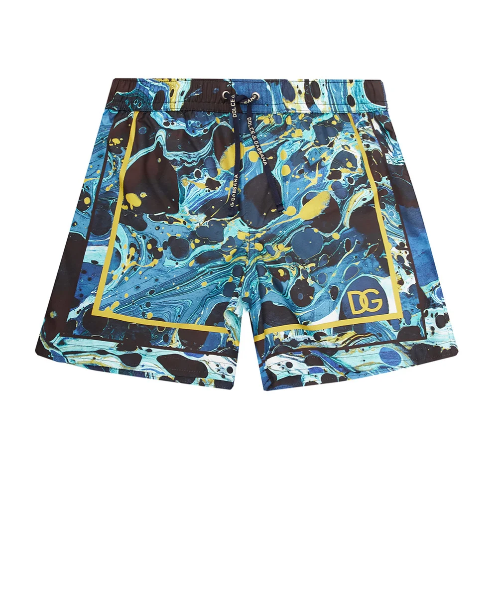 Плавательные шорты Dolce&Gabbana Kids L4J829-G7BVR-B, разноцветный цвет • Купить в интернет-магазине Kameron