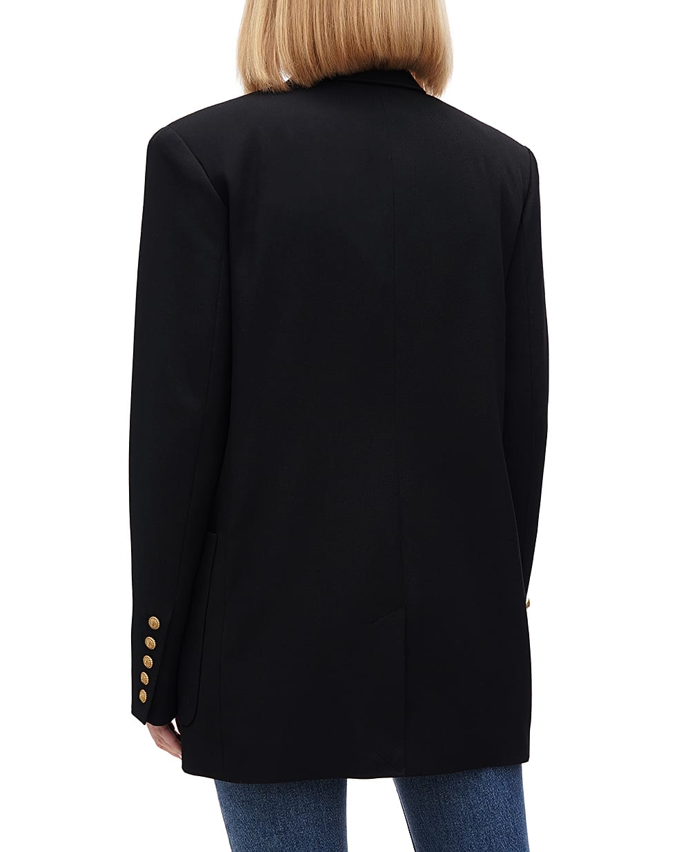 Жакет Balmain CF1SH025WC09, черный цвет • Купить в интернет-магазине Kameron