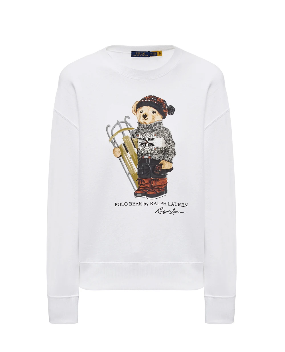 Свитшот Polo Ralph Lauren 211824118001, белый цвет • Купить в интернет-магазине Kameron