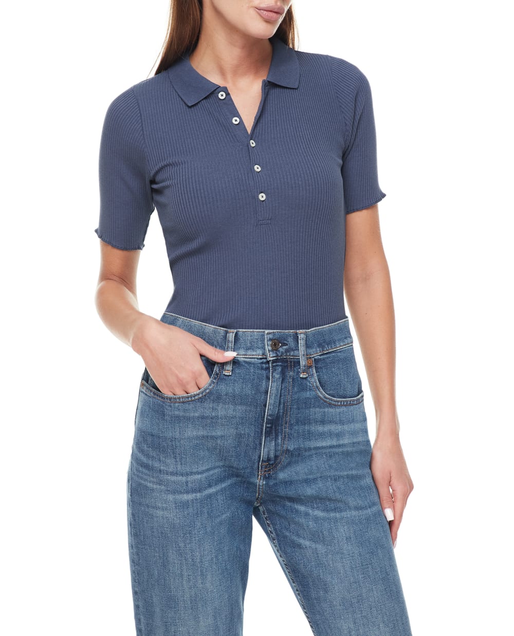 Поло Polo Ralph Lauren 211905927004, темно-синий цвет • Купить в интернет-магазине Kameron