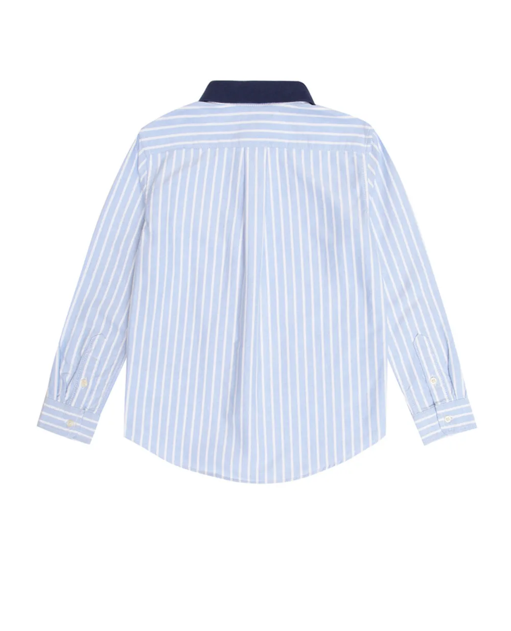 Рубашка Polo Ralph Lauren Kids 323702905001, голубой цвет • Купить в интернет-магазине Kameron