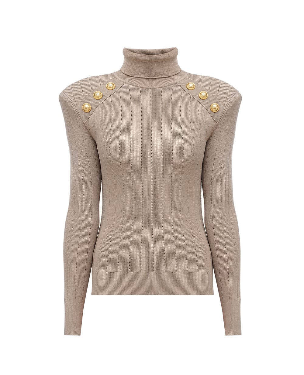 Гольф Balmain DF0KH000KB07, бежевый цвет • Купить в интернет-магазине Kameron