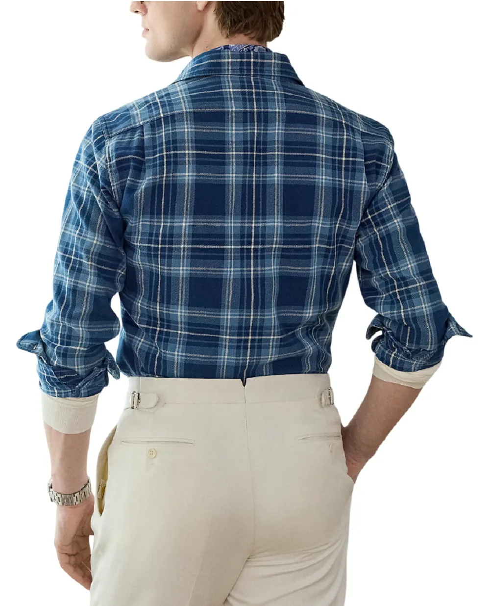 Сорочка Ralph Lauren Purple Label 790977187001, синій колір • Купити в інтернет-магазині Kameron
