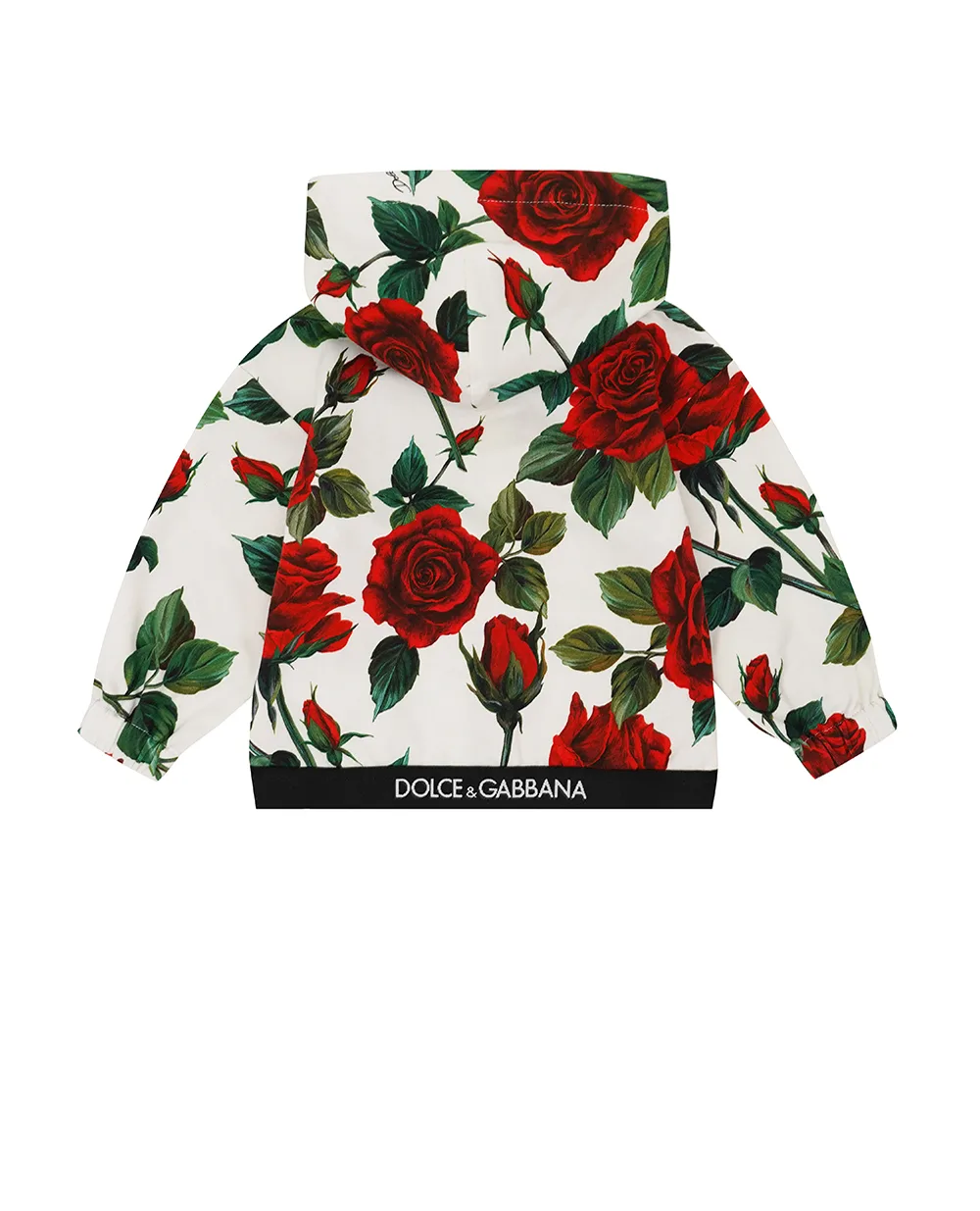 Детская толстовка (костюм) Dolce&Gabbana Kids L2JW9T-FSG7Q, белый цвет • Купить в интернет-магазине Kameron