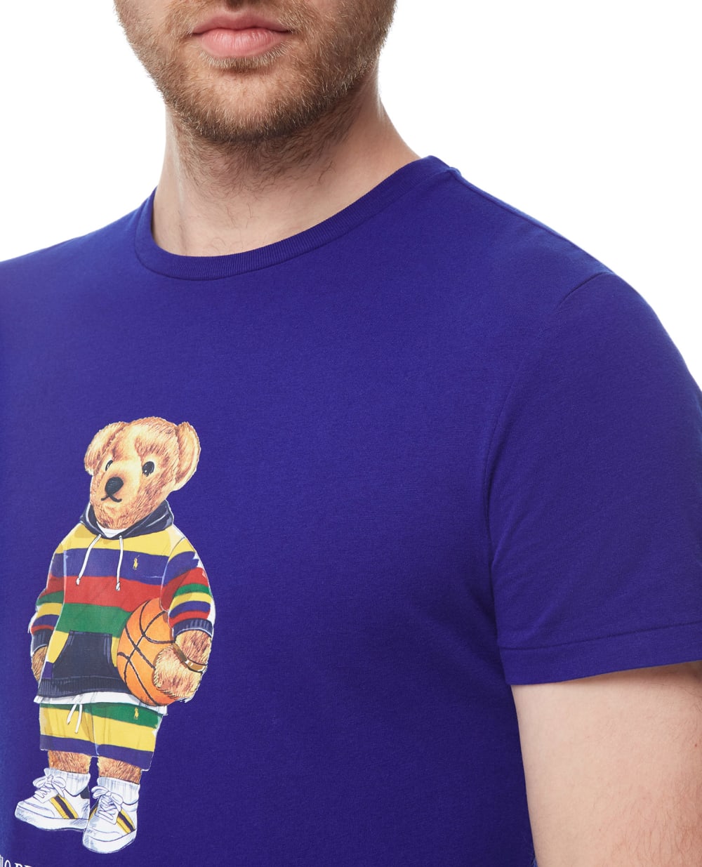Футболка Polo Bear Polo Ralph Lauren 710853310012, синий цвет • Купить в интернет-магазине Kameron