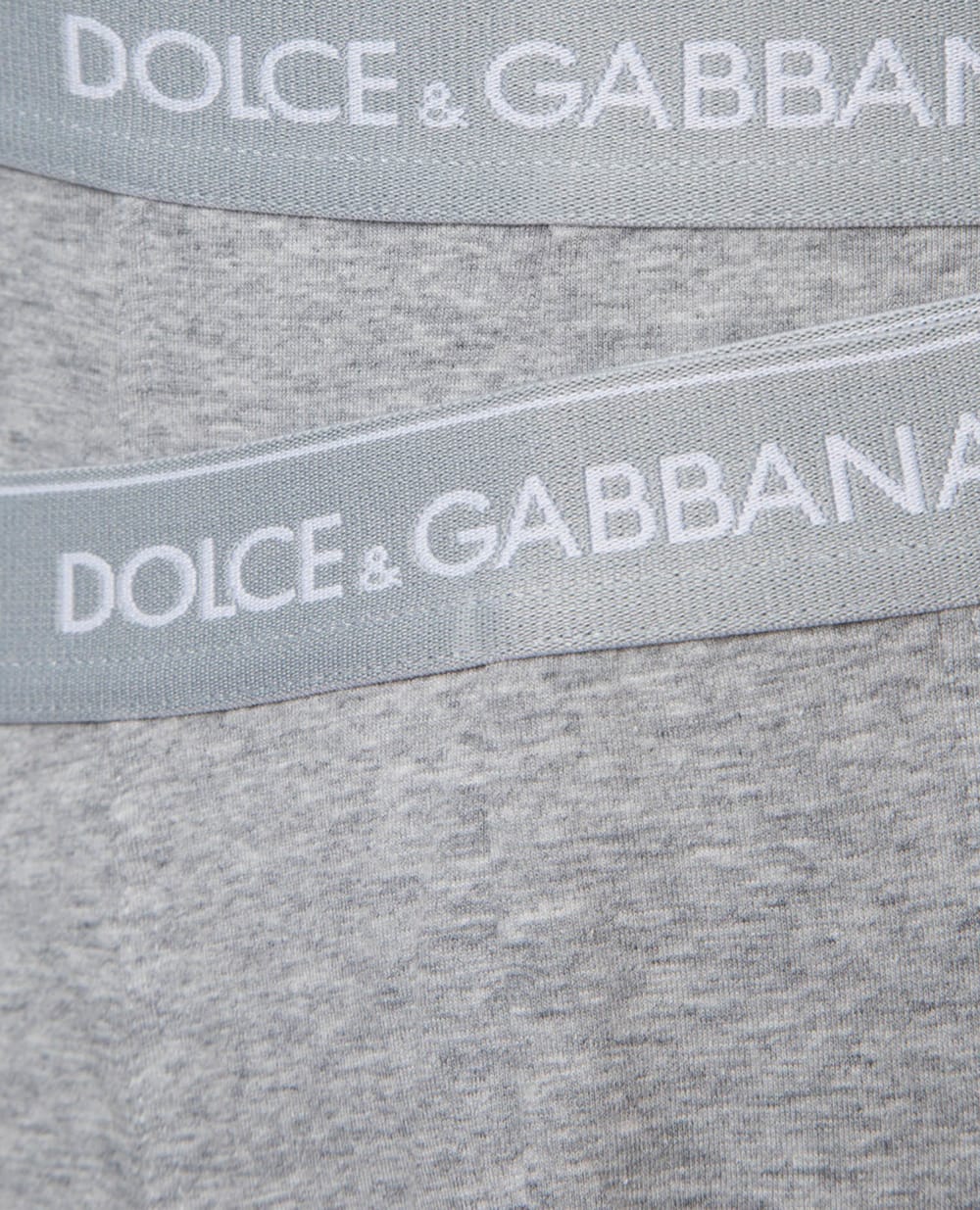 Боксеры (2 шт) Dolce&Gabbana M9C07J-FUGIW, серый цвет • Купить в интернет-магазине Kameron