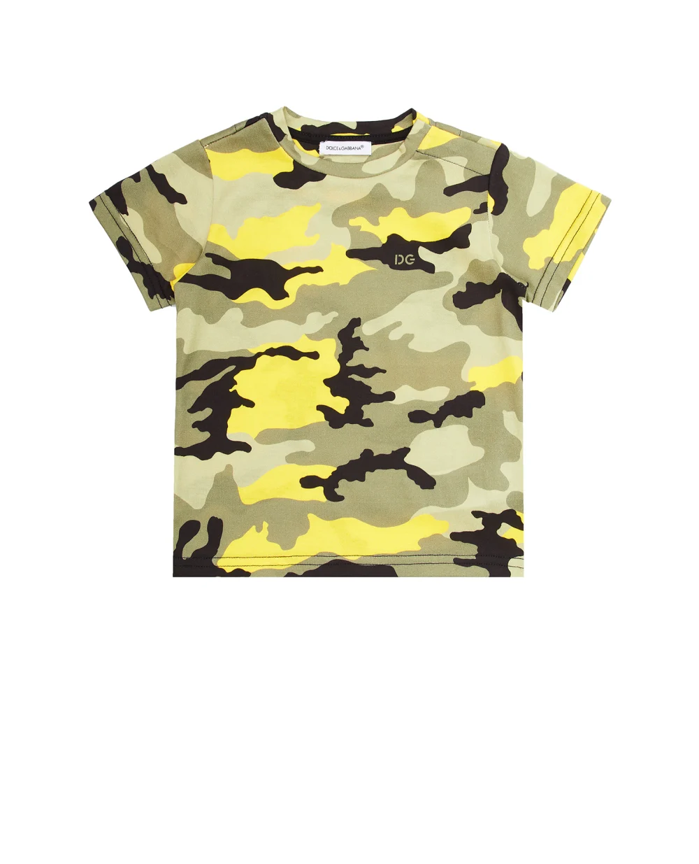 Детская футболка Dolce&Gabbana Kids L1JTDS-G7A2T, разноцветный цвет • Купить в интернет-магазине Kameron