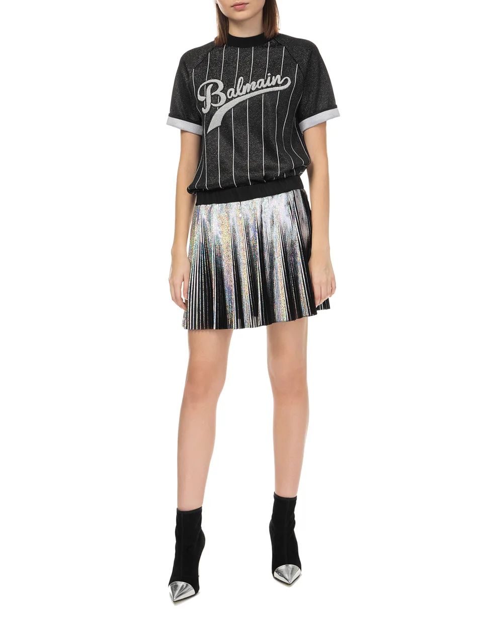 Футболка Balmain 141734-K076, чорний колір • Купити в інтернет-магазині Kameron