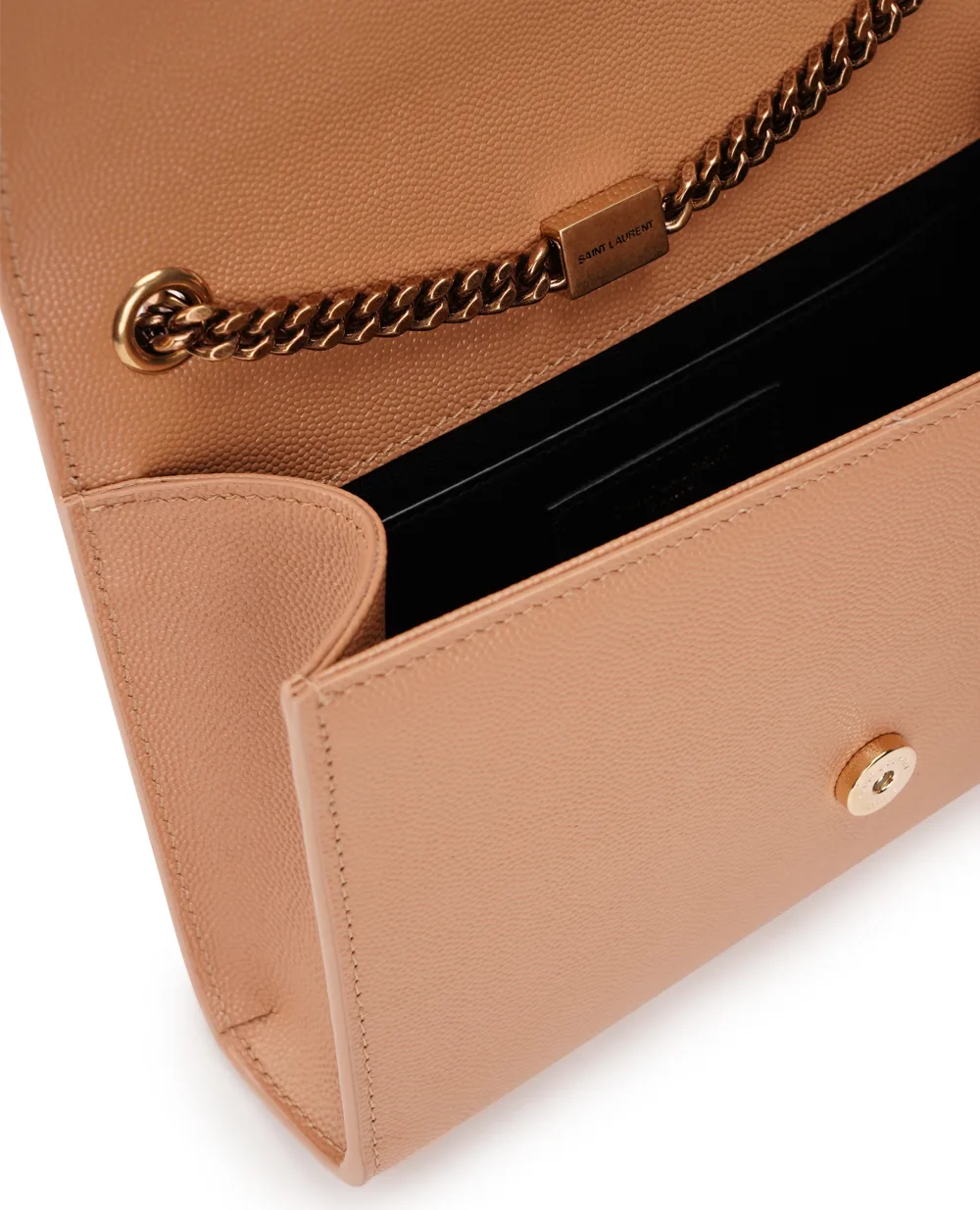 Кожаная сумка Kate Small Saint Laurent 469390-BOW0W, коричневый цвет • Купить в интернет-магазине Kameron