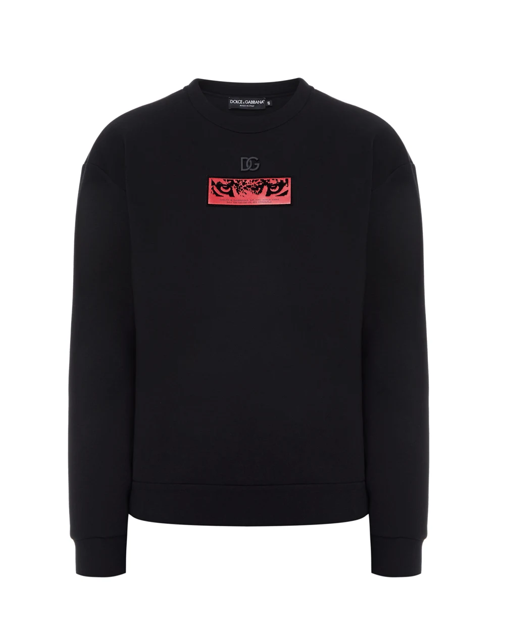 Свитшот Dolce&Gabbana G9WQ0Z-HUML9, черный цвет • Купить в интернет-магазине Kameron