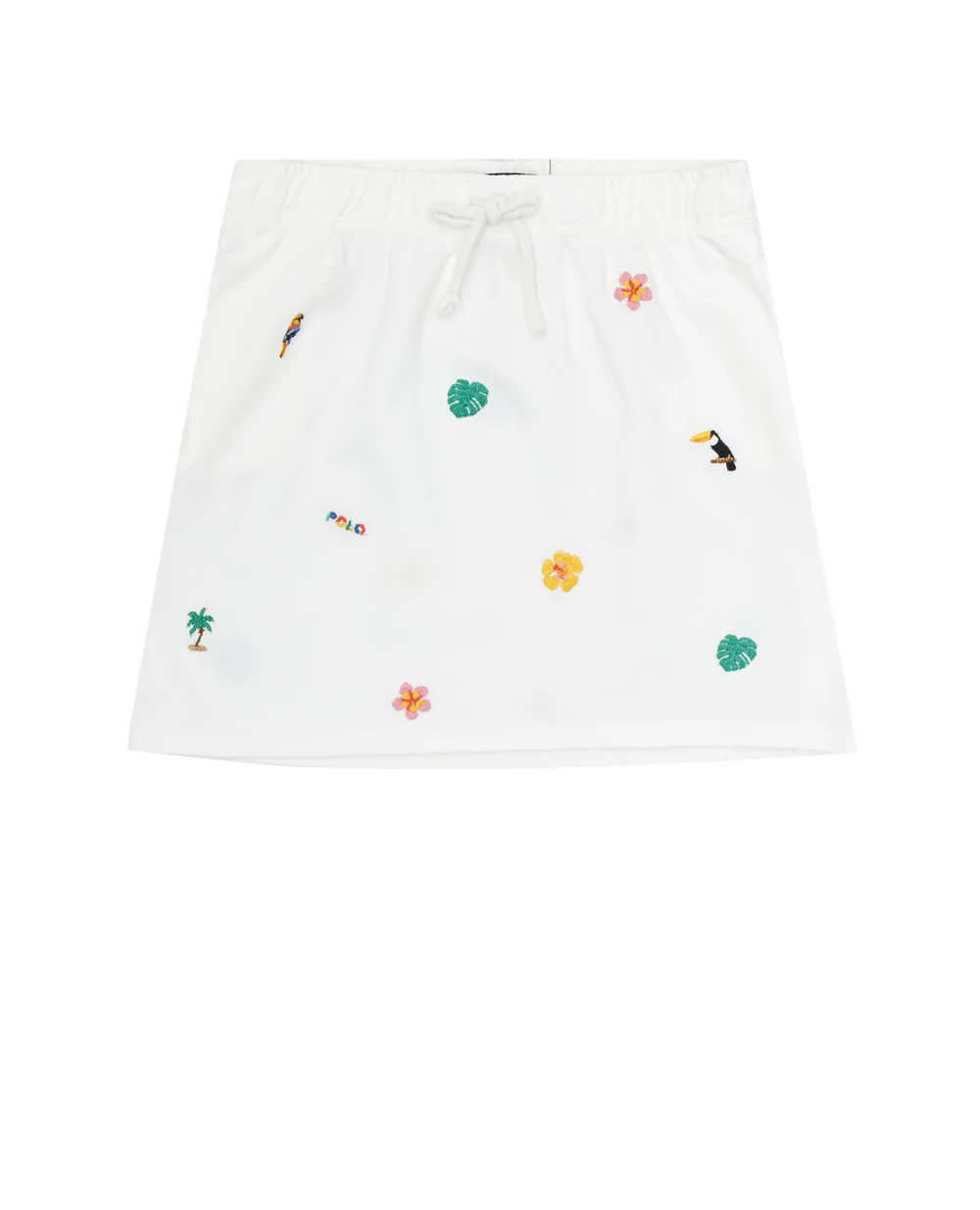 Детская юбка Polo Ralph Lauren Kids 312909718002, белый цвет • Купить в интернет-магазине Kameron