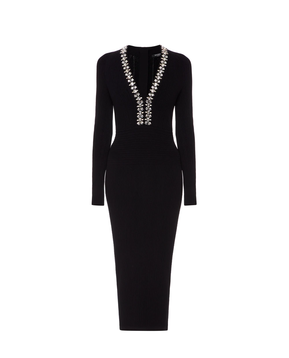 Платье Balmain VF16644K239, черный цвет • Купить в интернет-магазине Kameron