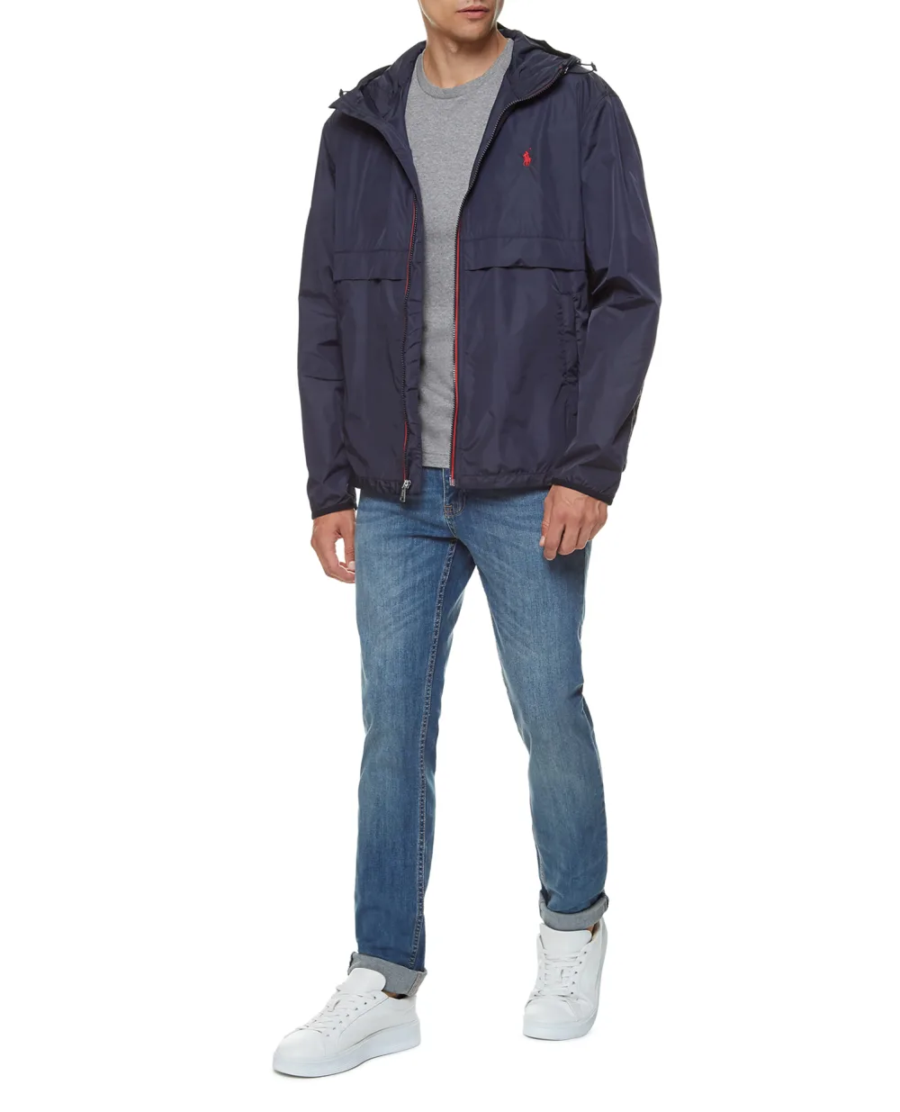 Ветровка Polo Ralph Lauren 710832220002, синий цвет • Купить в интернет-магазине Kameron
