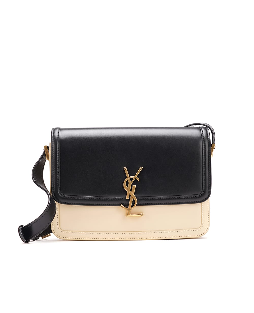 Кожаная сумка Solferino Saint Laurent 634305-16C7W, черный цвет • Купить в интернет-магазине Kameron