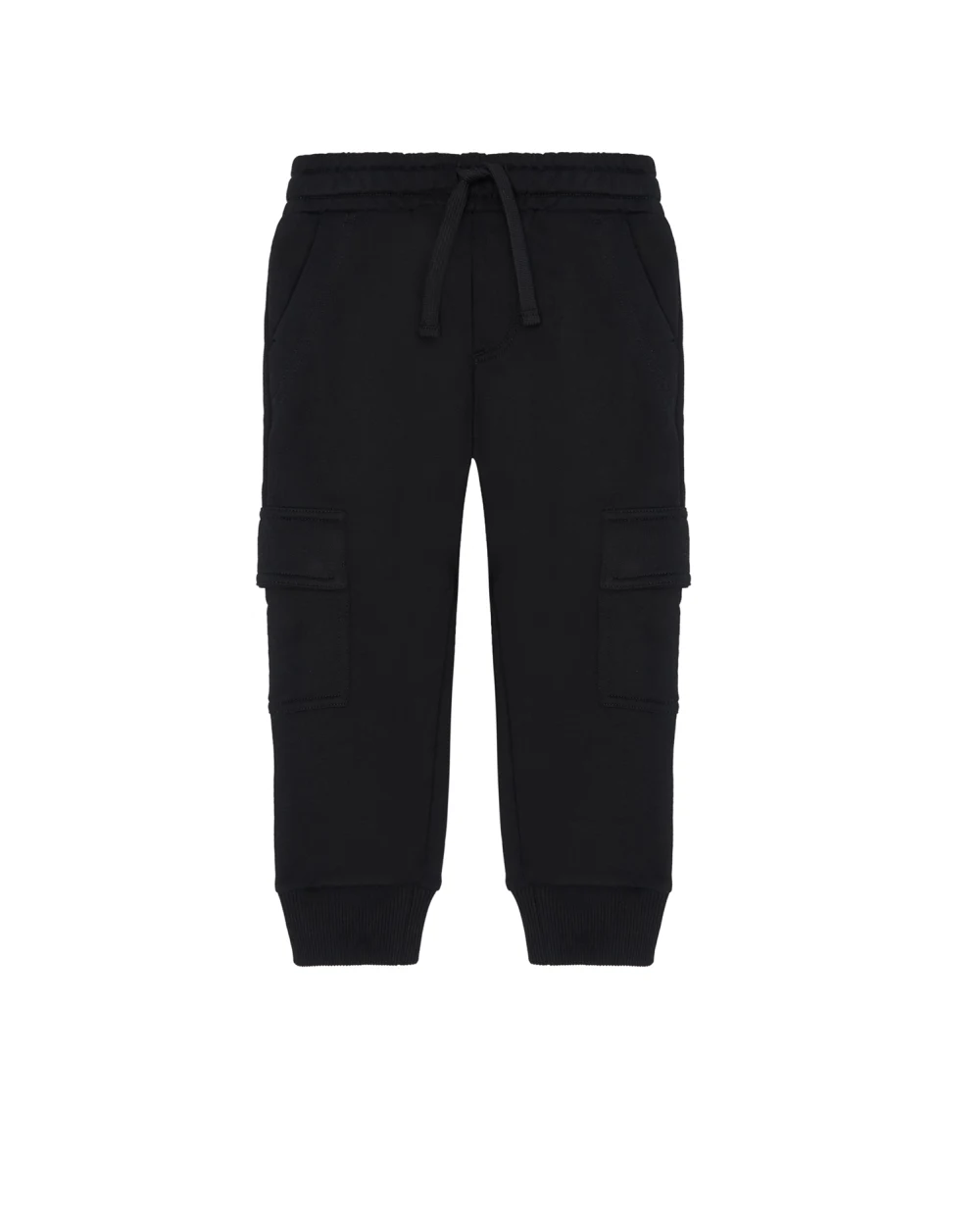 Спортивные брюки Dolce&Gabbana Kids L4JPCM-G7YGK-B, черный цвет • Купить в интернет-магазине Kameron