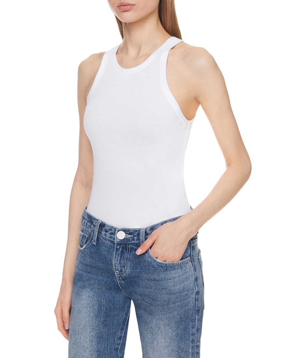 Майка Polo Ralph Lauren 211814415001, белый цвет • Купить в интернет-магазине Kameron