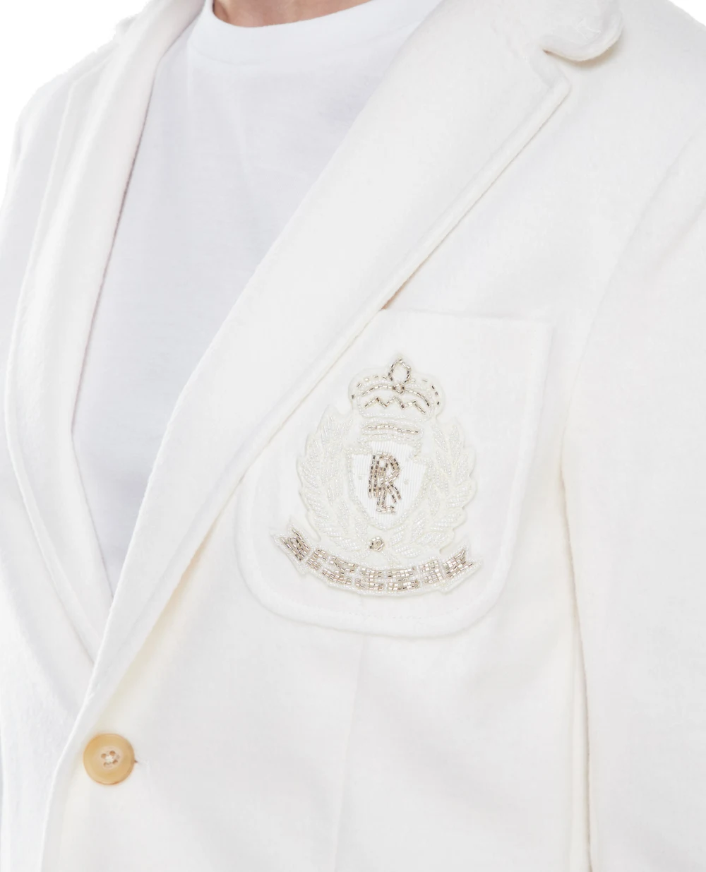Блейзер Polo Ralph Lauren 211882350001, белый цвет • Купить в интернет-магазине Kameron