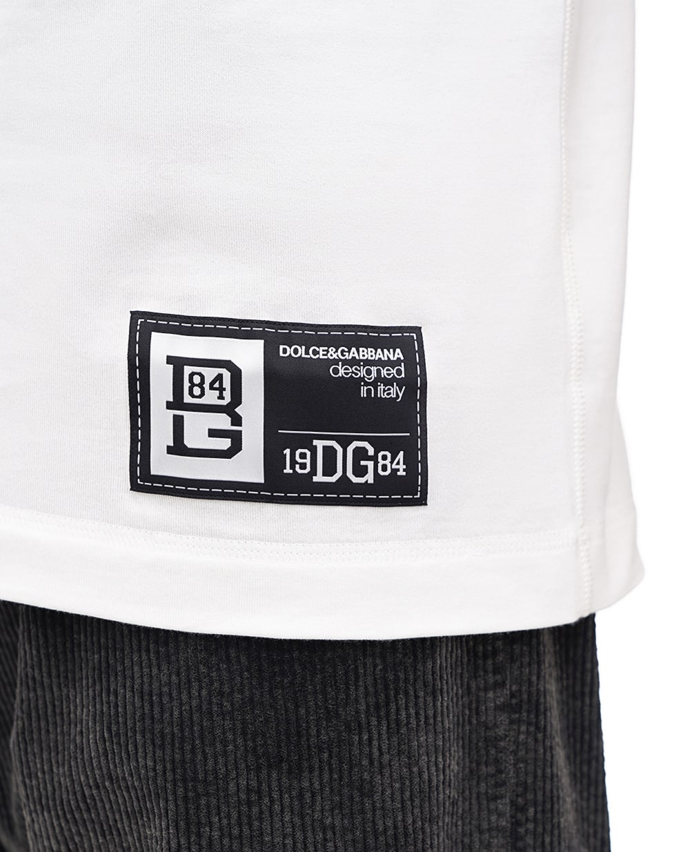 Футболка Dolce&Gabbana G8PN9T-G7NSM, білий колір • Купити в інтернет-магазині Kameron