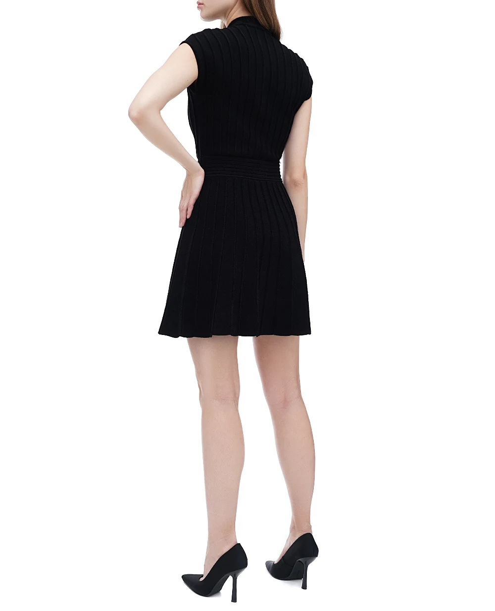 Сукня Balmain DF0R7086KH64, чорний колір • Купити в інтернет-магазині Kameron
