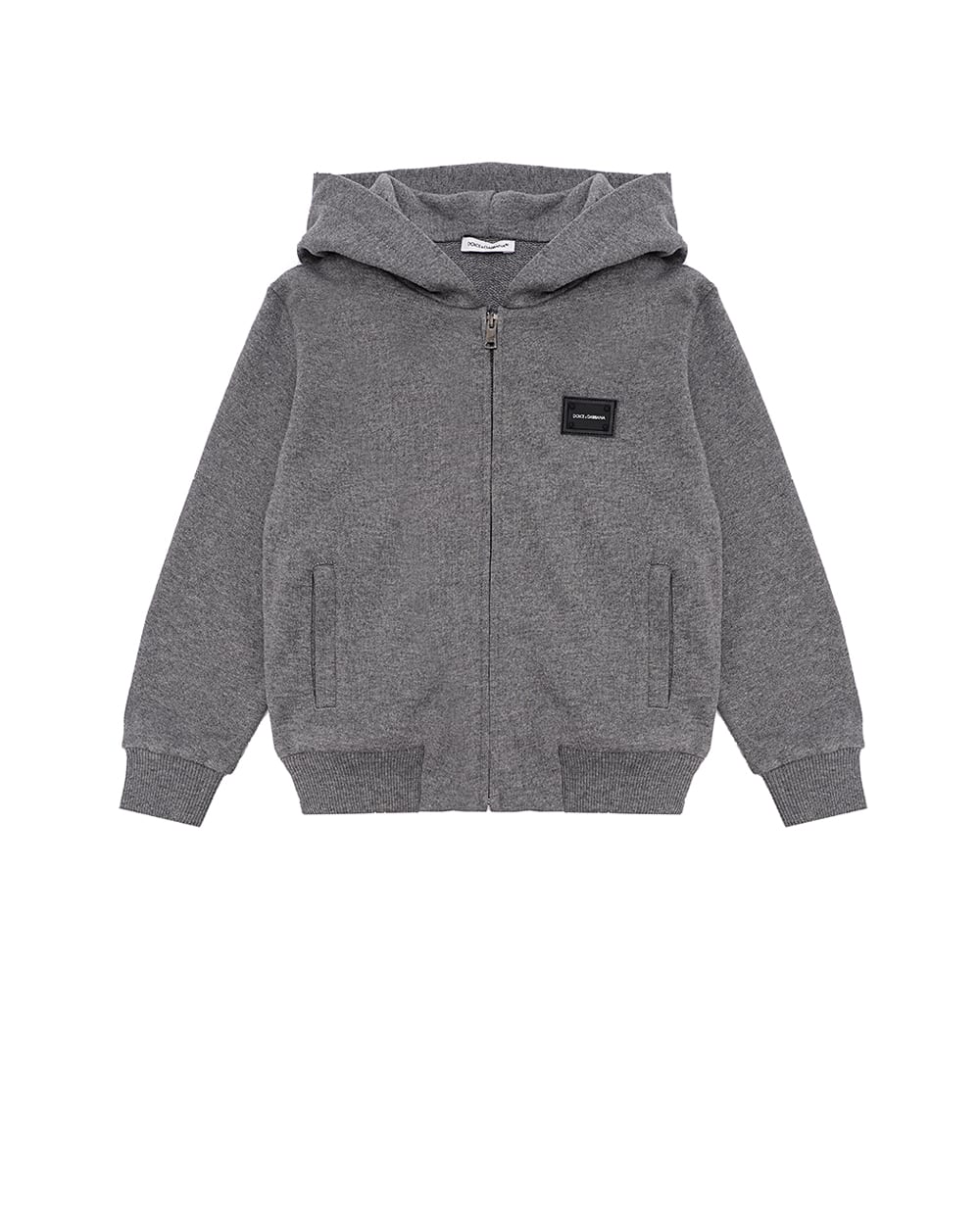 Детская толстовка (костюм) Dolce&Gabbana Kids L4JW2V-G7OLJ-S, серый цвет • Купить в интернет-магазине Kameron
