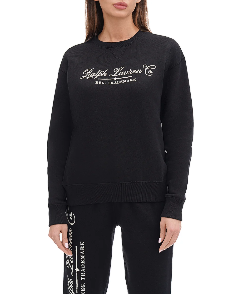 Свитшот (костюм) Polo Ralph Lauren 211916117001, черный цвет • Купить в интернет-магазине Kameron