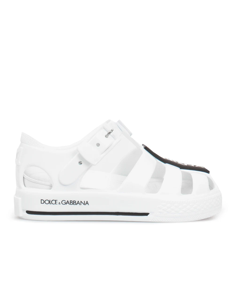 Сандалии Dolce&Gabbana Kids DN0115-AK498-, белый цвет • Купить в интернет-магазине Kameron