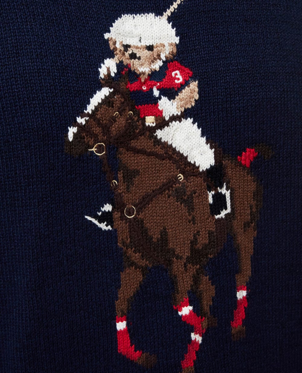 Свитер Polo Bear Polo Ralph Lauren 710834685001, темно-синий цвет • Купить в интернет-магазине Kameron