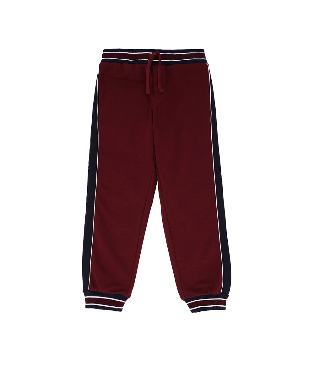 Детские спортивные брюки (костюм) Dolce&Gabbana Kids L4JPJB-G7NMZ-S, бордовый цвет • Купить в интернет-магазине Kameron