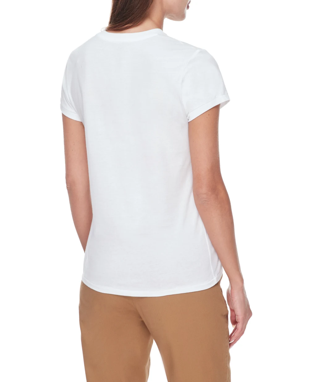 Футболка Polo Ralph Lauren 211857382001, белый цвет • Купить в интернет-магазине Kameron