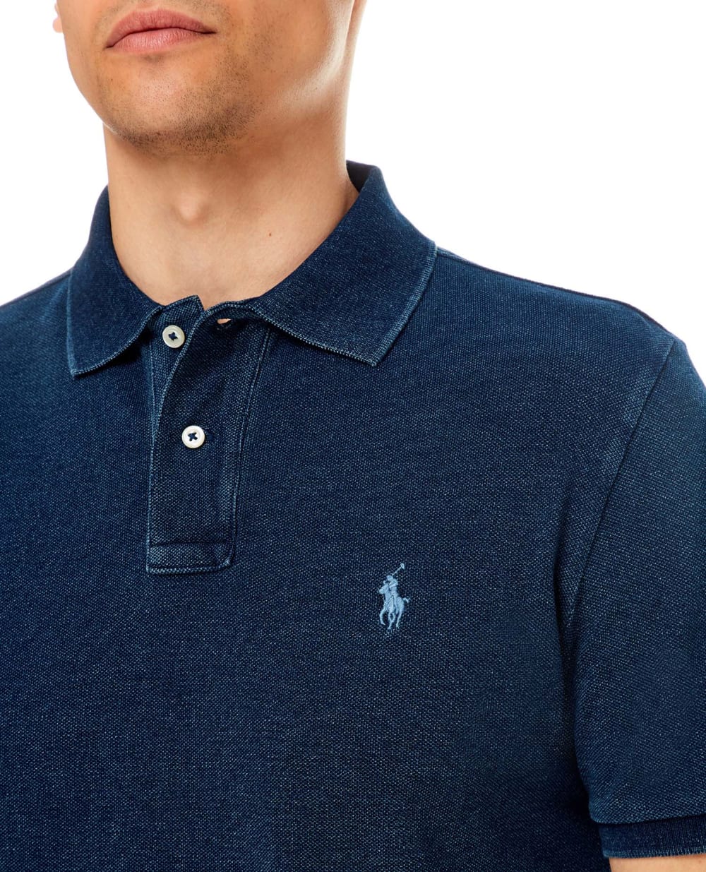 Поло Polo Ralph Lauren 710814416007, синий цвет • Купить в интернет-магазине Kameron
