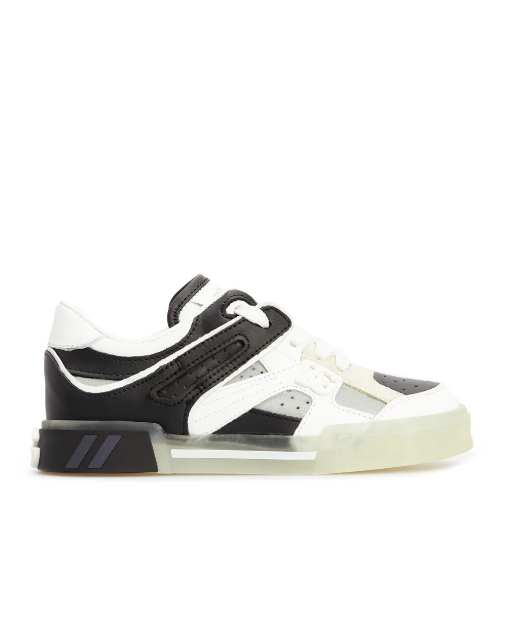Детские кожаные сникеры Dolce&Gabbana Kids DA5042-AQ711-S, разноцветный цвет • Купить в интернет-магазине Kameron