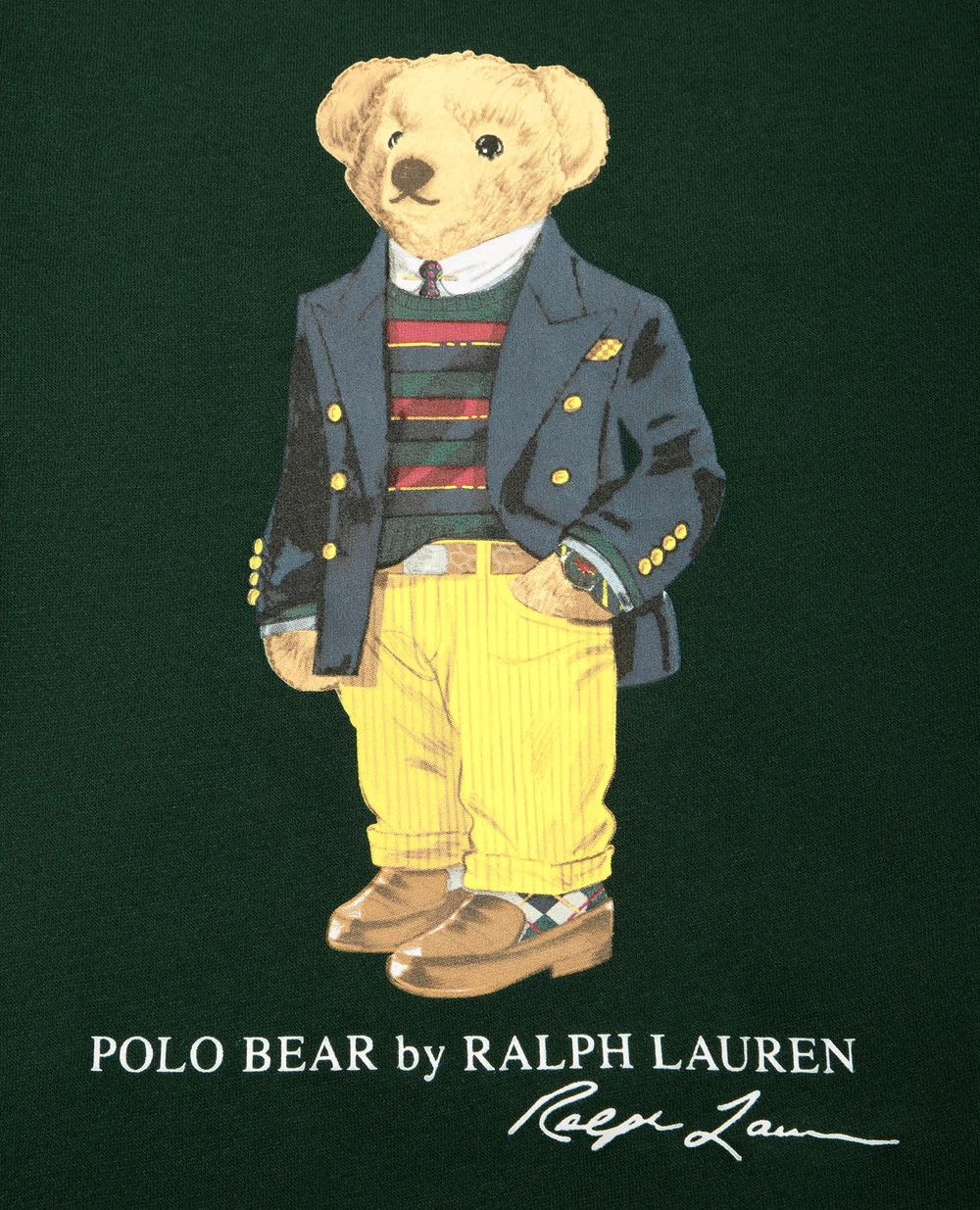 Свитшот Polo Ralph Lauren Kids 321853796004, зеленый цвет • Купить в интернет-магазине Kameron