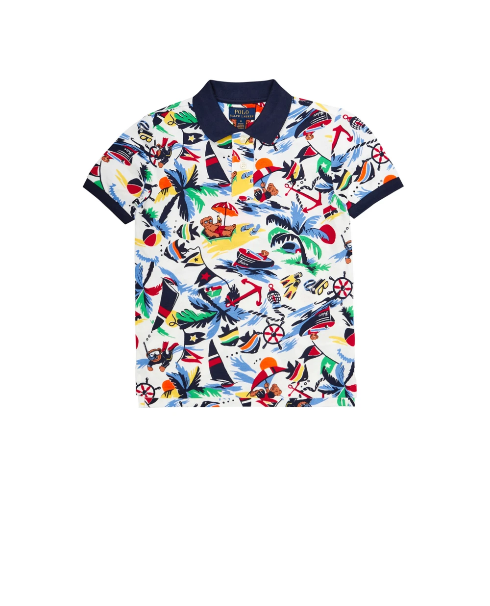 Поло Polo Ralph Lauren Kids 322836709001, разноцветный цвет • Купить в интернет-магазине Kameron