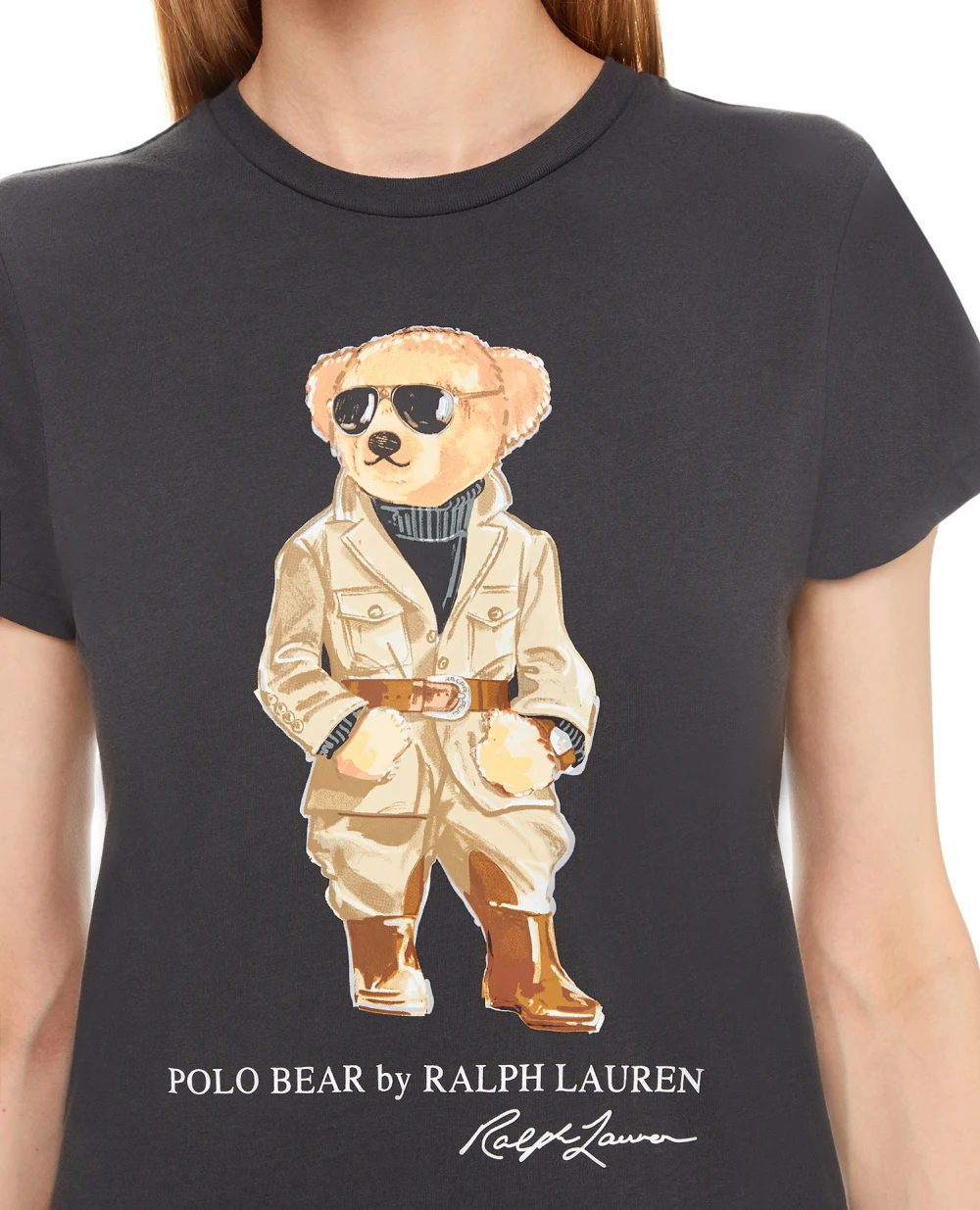 Футболка Polo Ralph Lauren 211839165002, черный цвет • Купить в интернет-магазине Kameron