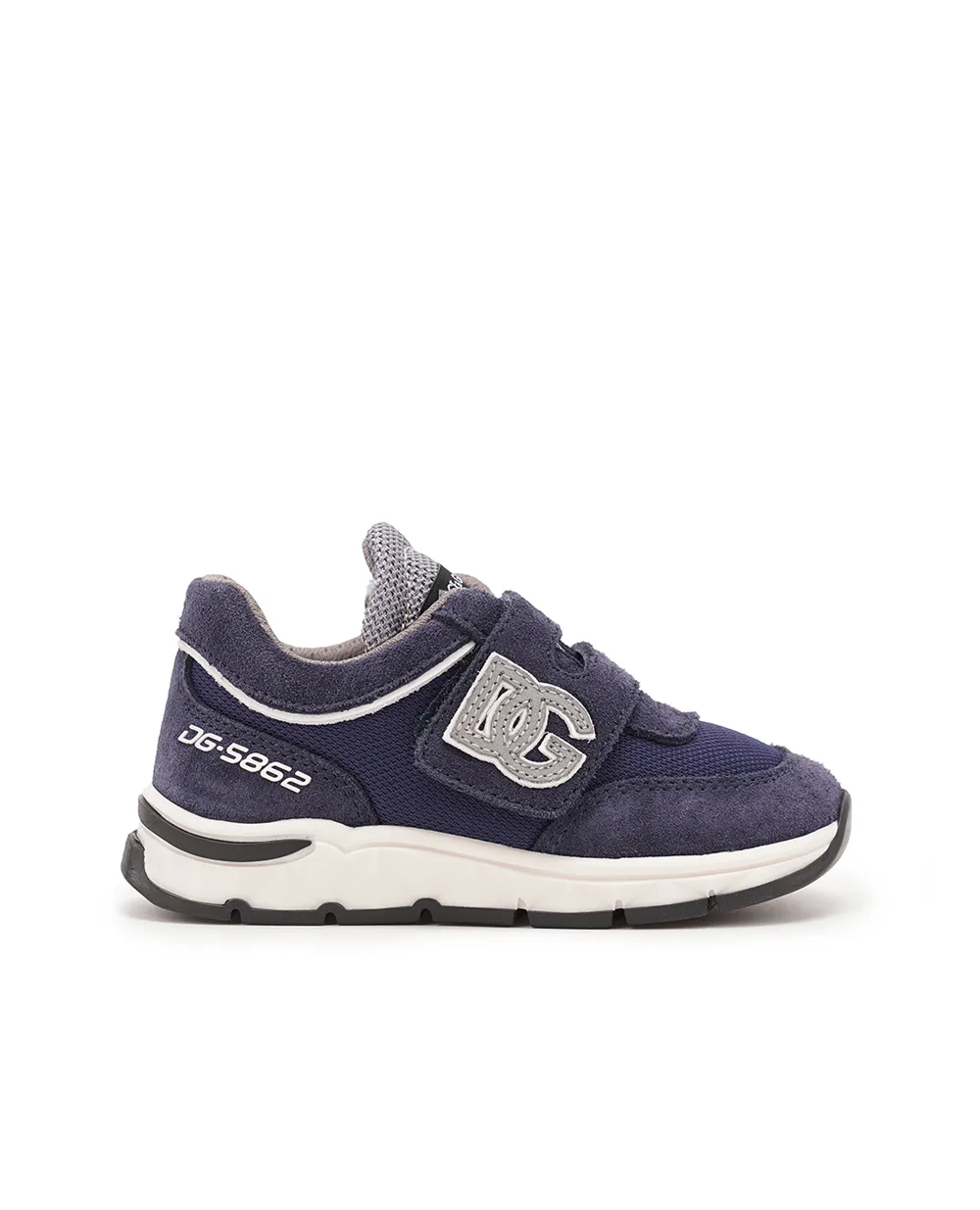 Детские кроссовки Dolce&Gabbana Kids DN0199-AA954, синий цвет • Купить в интернет-магазине Kameron