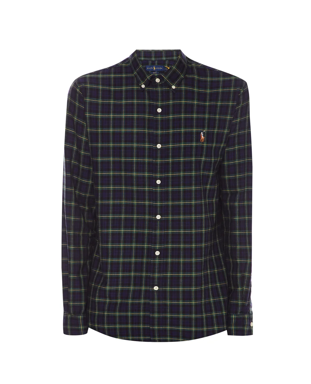Рубашка Polo Ralph Lauren 710853154002, синий цвет • Купить в интернет-магазине Kameron