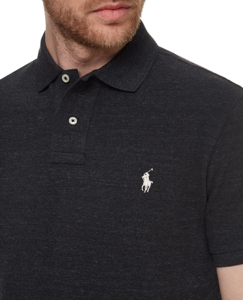Поло Polo Ralph Lauren 710680784011, черный цвет • Купить в интернет-магазине Kameron