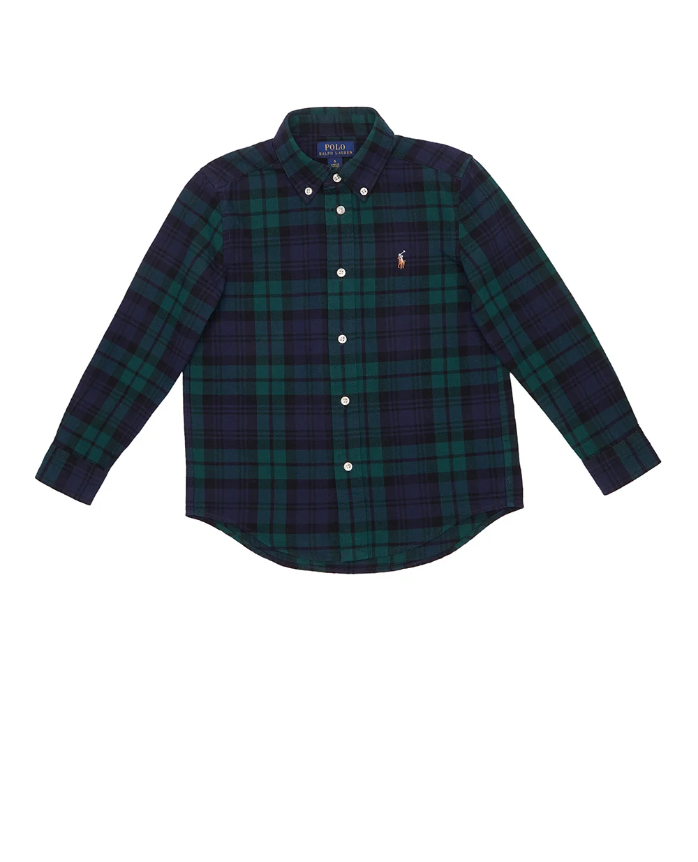 Детская хлопковая рубашка Polo Ralph Lauren Kids 323878879002, разноцветный цвет • Купить в интернет-магазине Kameron