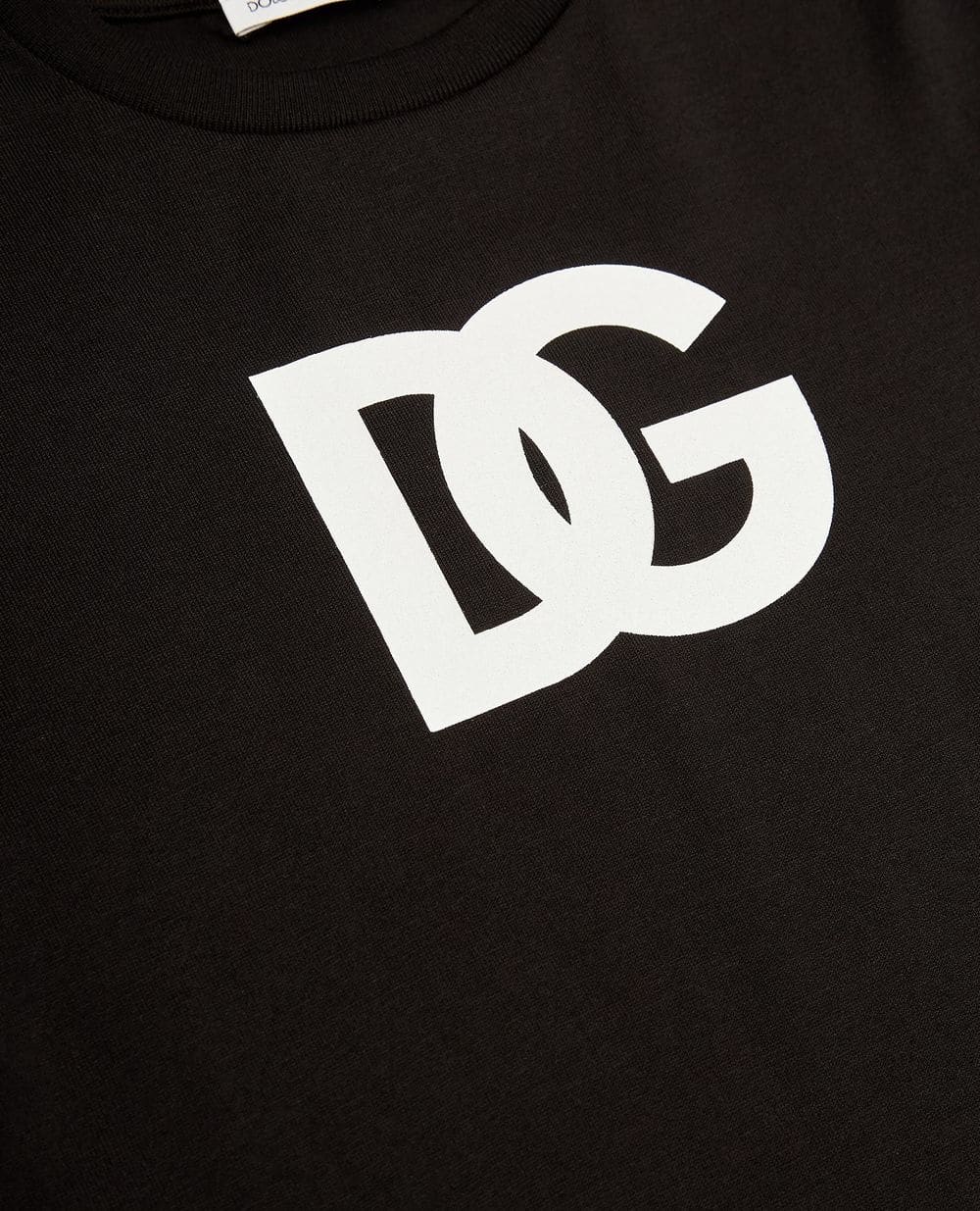 Детская футболка Dolce&Gabbana Kids L4JTBI-G7CB2-B, черный цвет • Купить в интернет-магазине Kameron