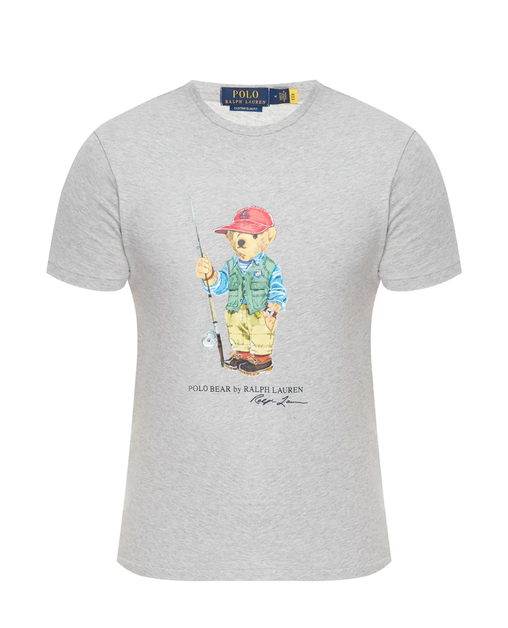 Футболка Polo Bear Polo Ralph Lauren 710853310019, серый цвет • Купить в интернет-магазине Kameron
