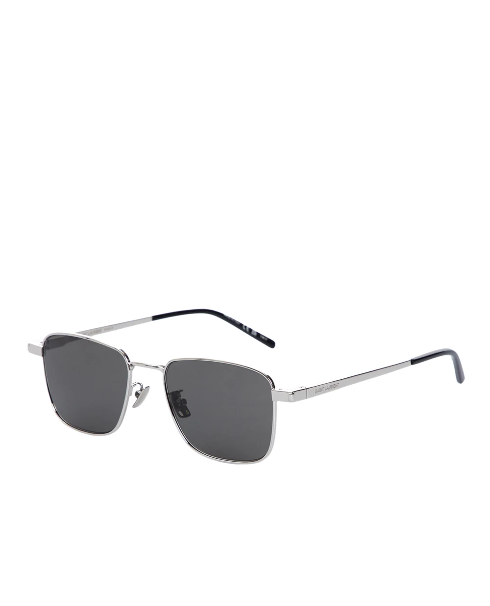 Солнцезащитные очки Saint Laurent SL 529-002, серебряный цвет • Купить в интернет-магазине Kameron