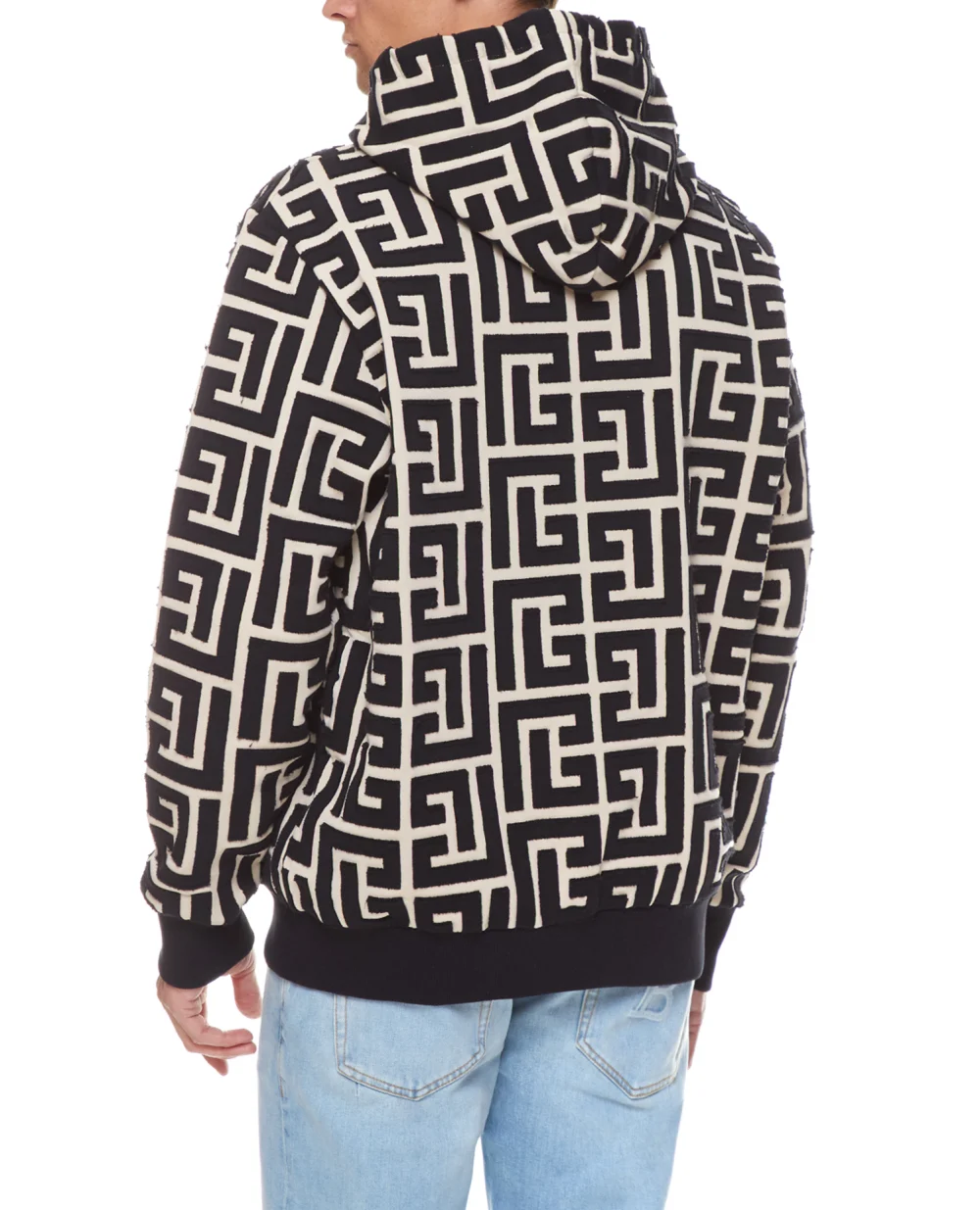 Худи Balmain XH1JR002BB08, разноцветный цвет • Купить в интернет-магазине Kameron