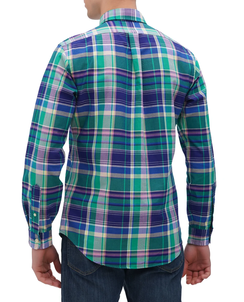 Рубашка Polo Ralph Lauren 710897267008, зеленый цвет • Купить в интернет-магазине Kameron