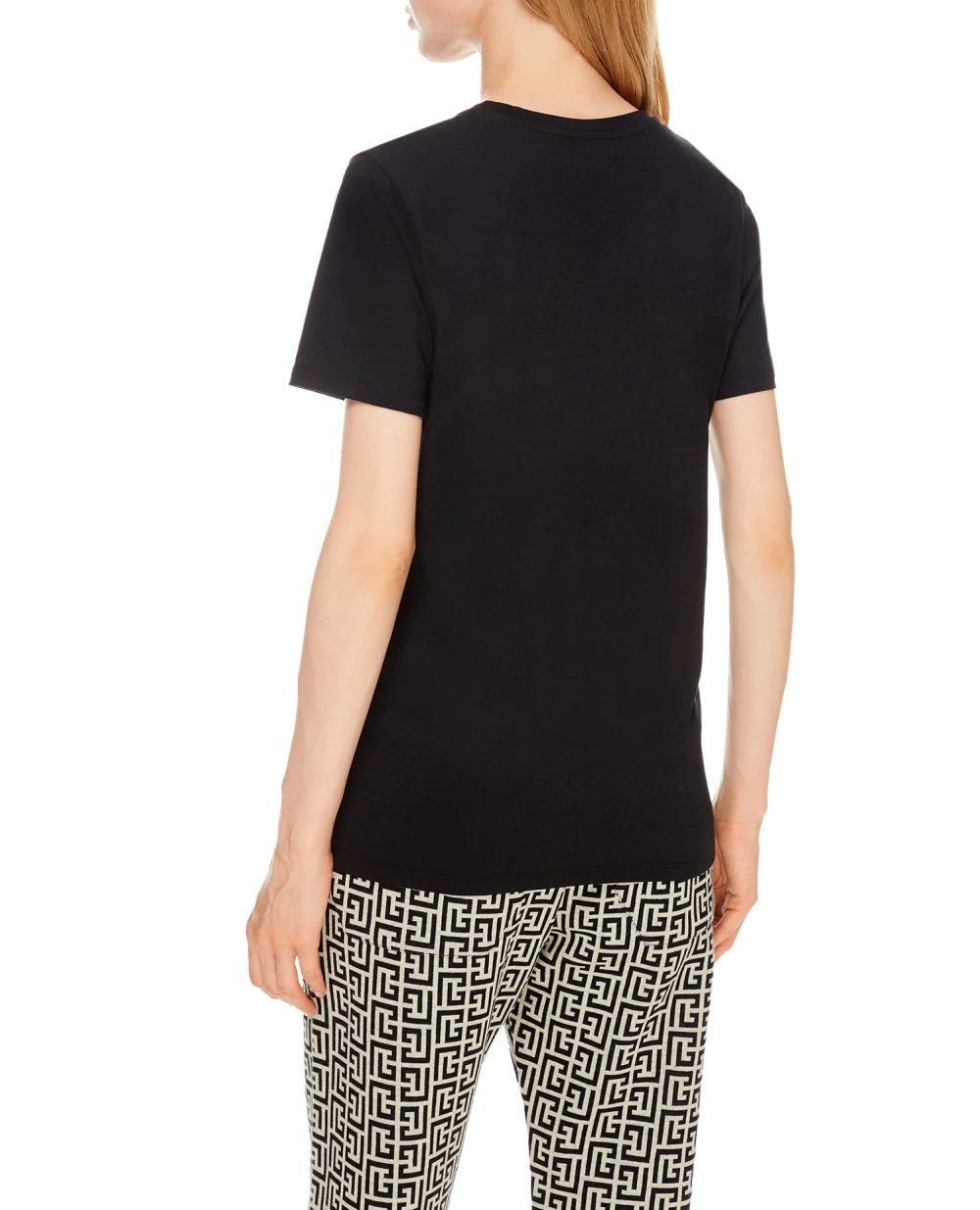Футболка Balmain WF1EF000B091, черный цвет • Купить в интернет-магазине Kameron