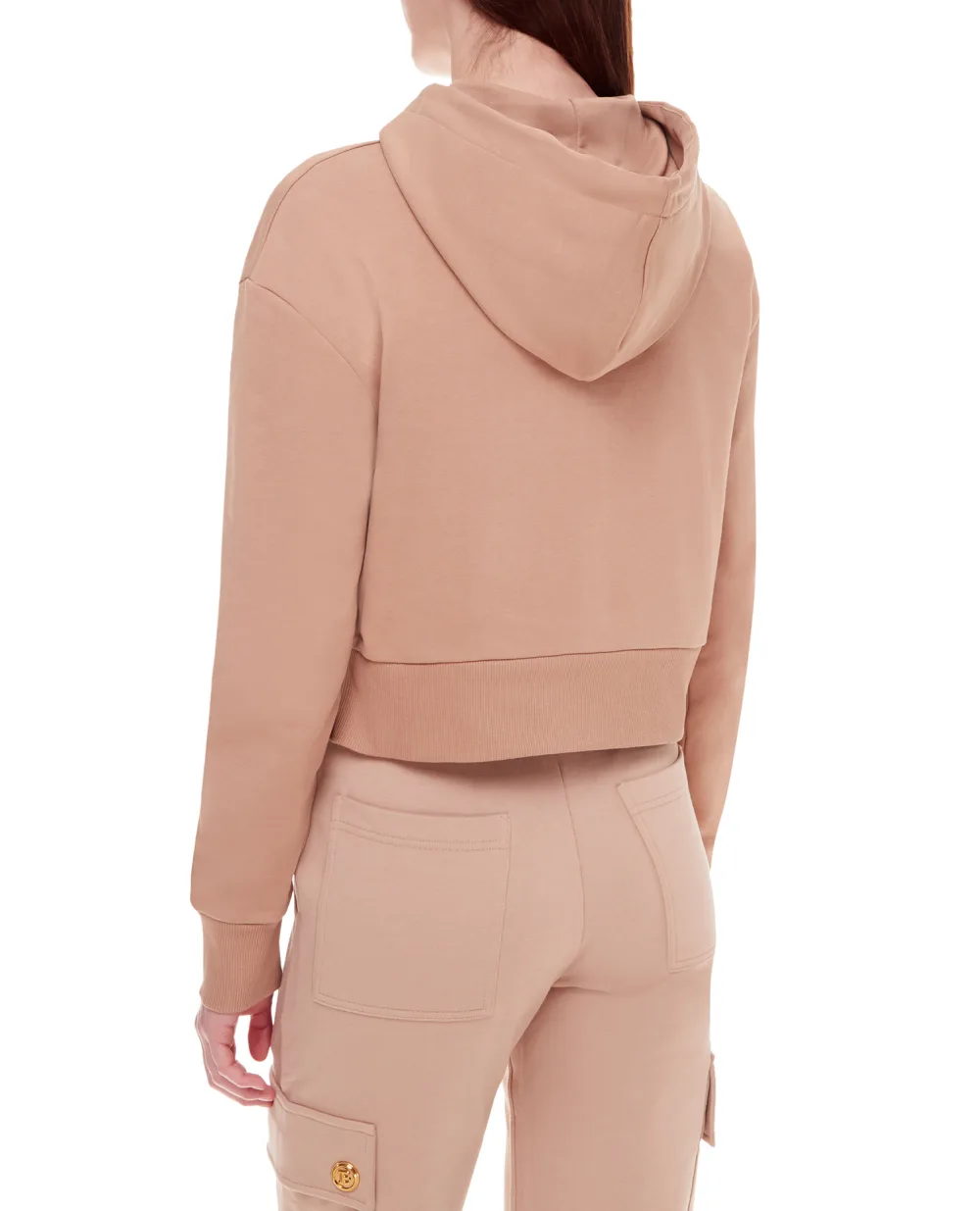 Худи Balmain XF1JP000BB01, бежевый цвет • Купить в интернет-магазине Kameron