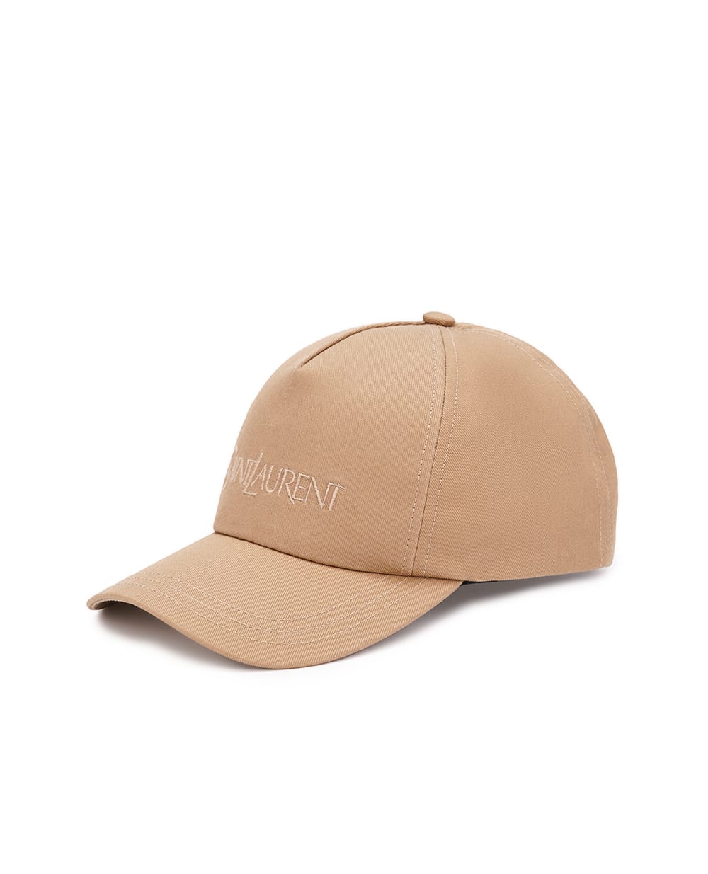 Бейсболка Saint Laurent 778063-3YP19, бежевый цвет • Купить в интернет-магазине Kameron