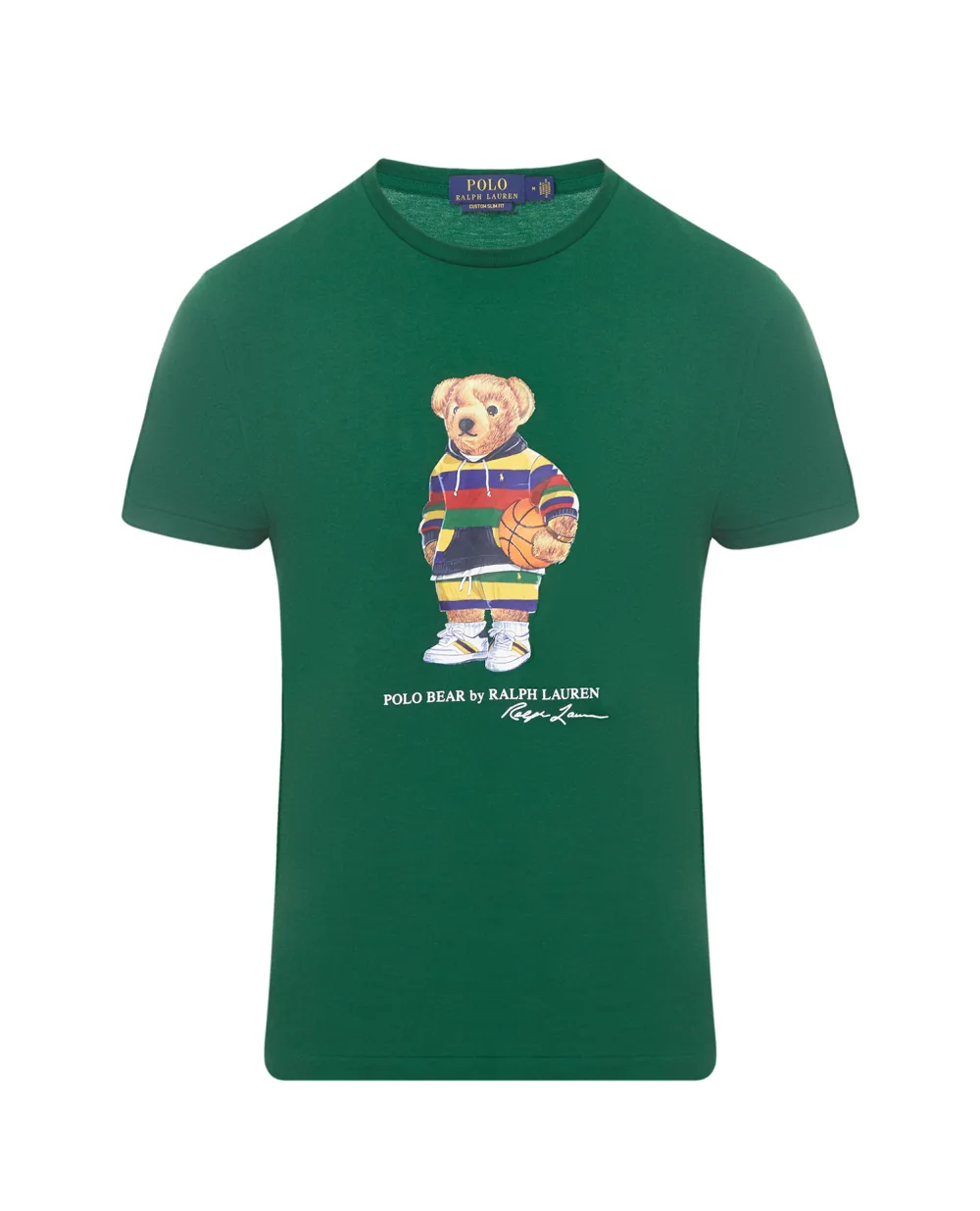 Футболка Polo Bear Polo Ralph Lauren 710853310011, зеленый цвет • Купить в интернет-магазине Kameron